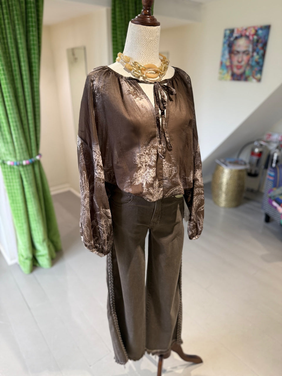 Cotton Oversized Blouse