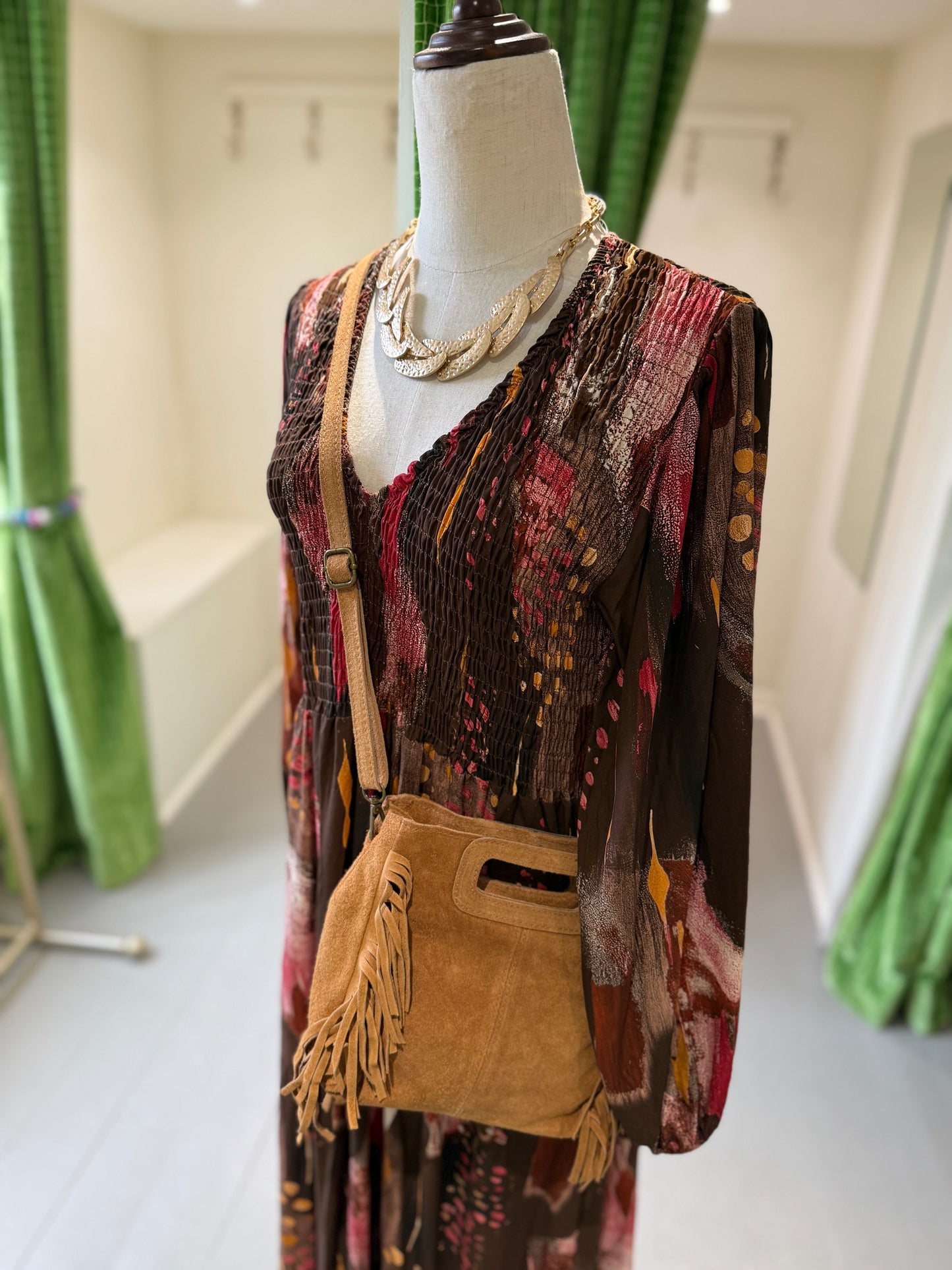 Printed Maxi Dress