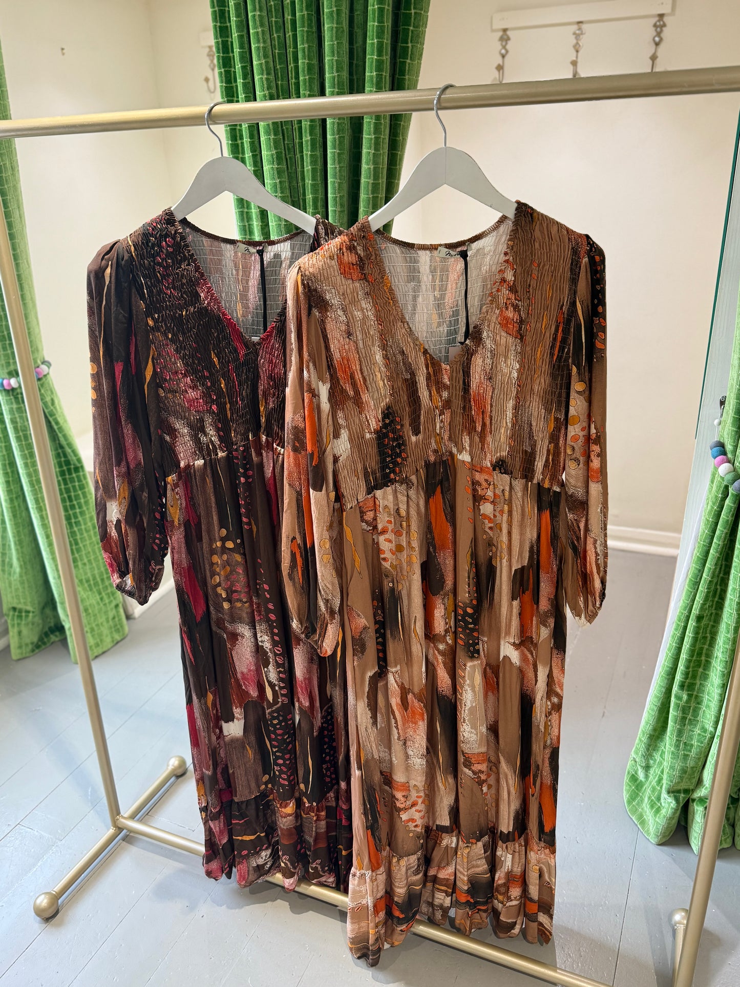 Printed Maxi Dress