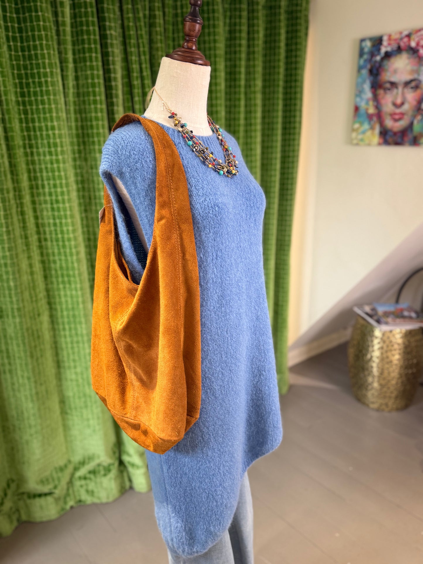 Asymmetrical Sleeveless Knit Tunic