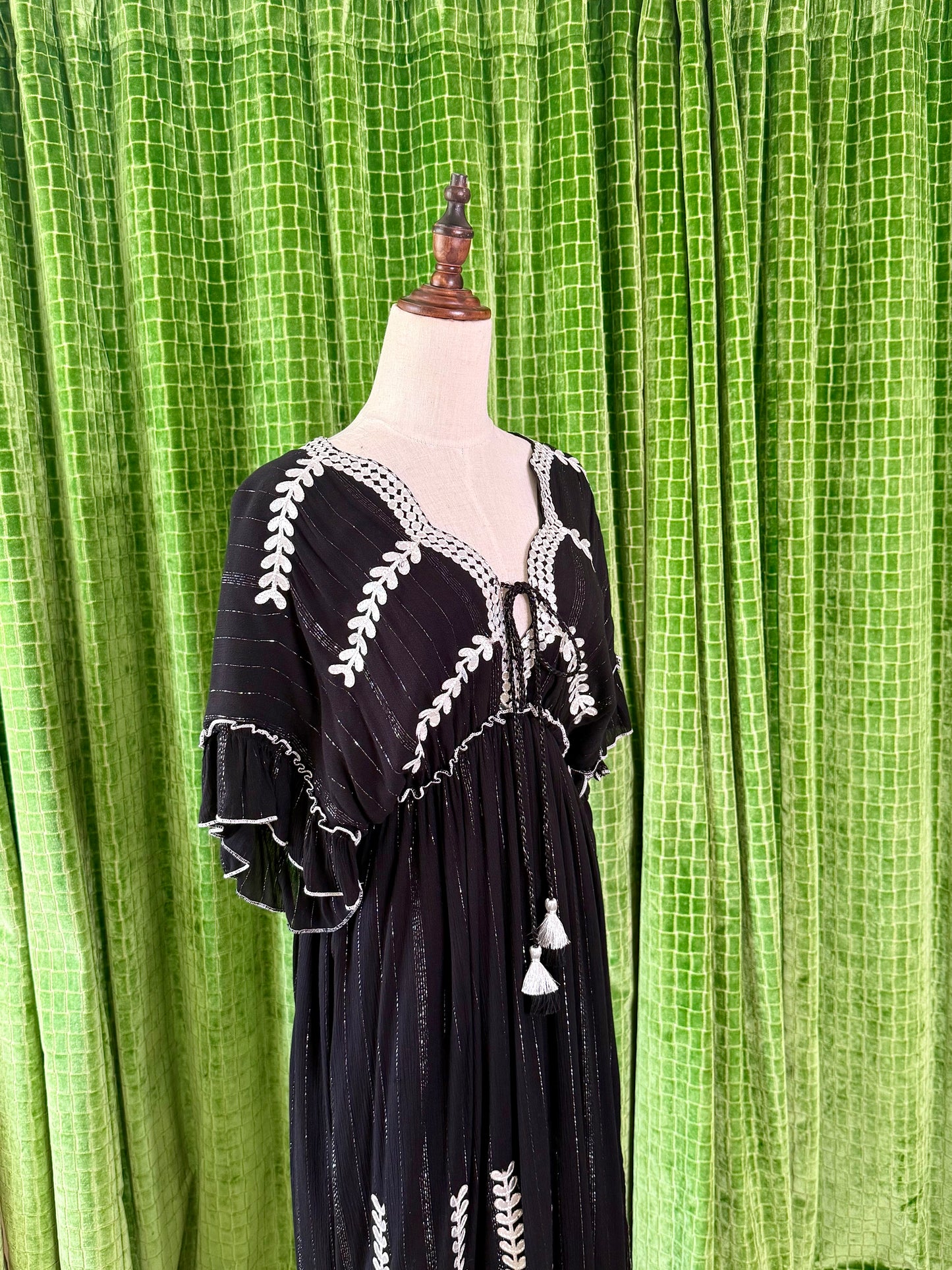 Embellished Maxi Dress