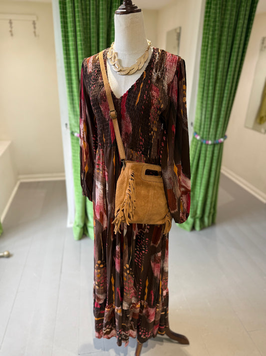 Printed Maxi Dress